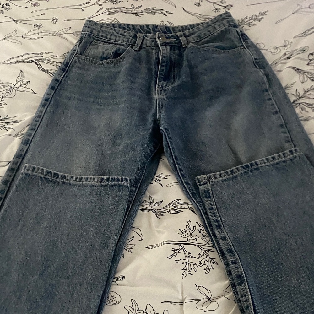SHEIN Blue Denim Jeans